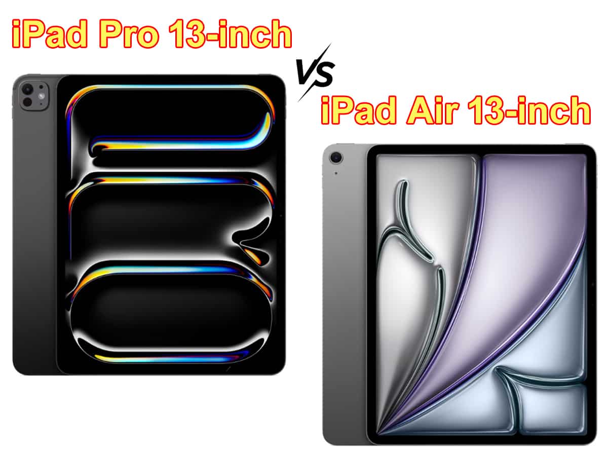 Apple iPad Pro 13-inch vs iPad Air 13-inch: Camera, processor and other specs compared – Check Prices