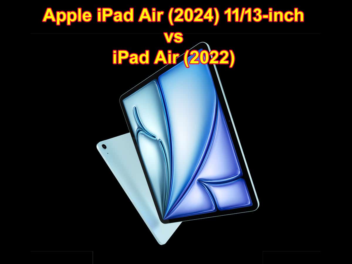 Apple iPad Air (2024) 11/13-inch vs iPad Air (2022)