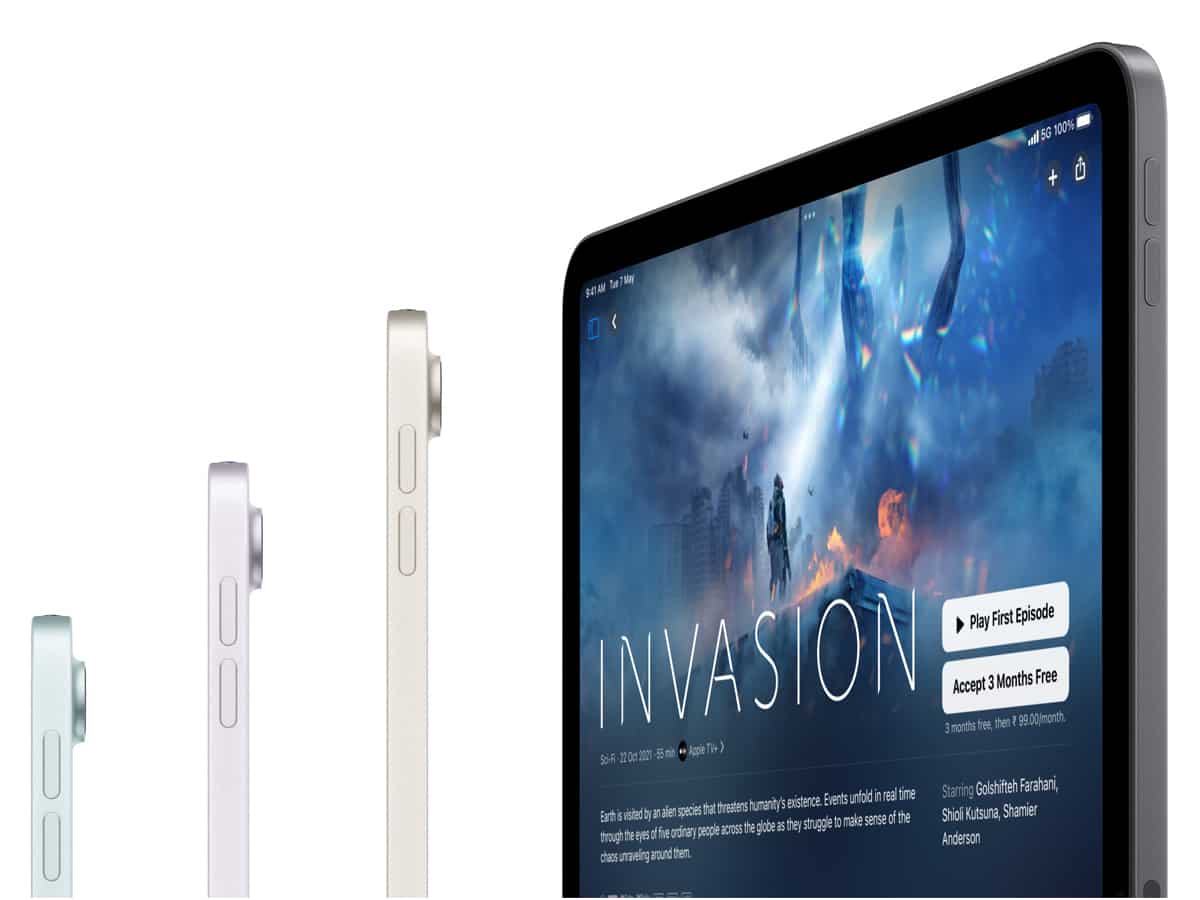 Apple iPad Air (2024) 11/13-inch vs iPad Air (2022) - SIM card slot