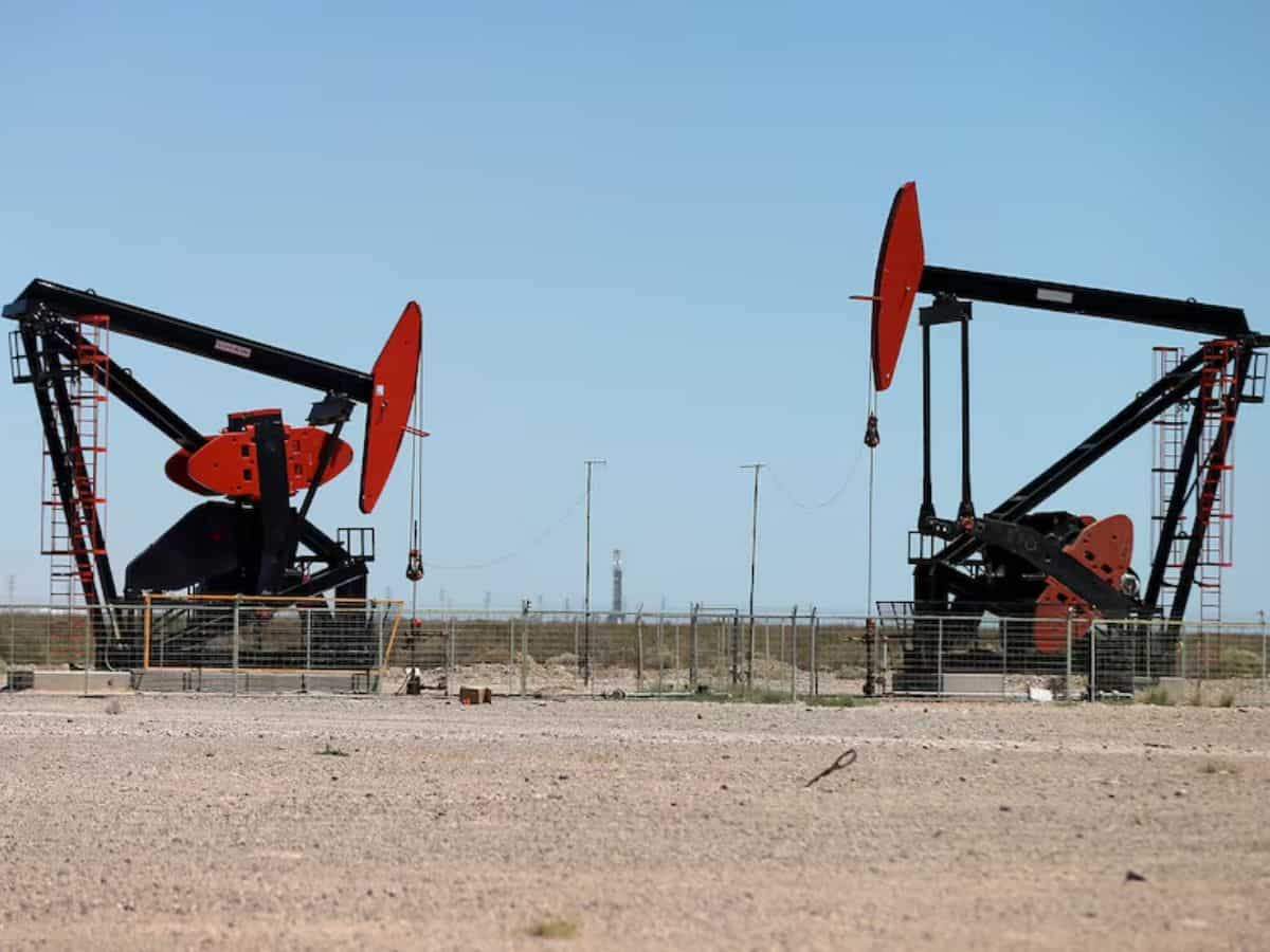 Oil prices up on stronger Chinese data, Middle East conflict