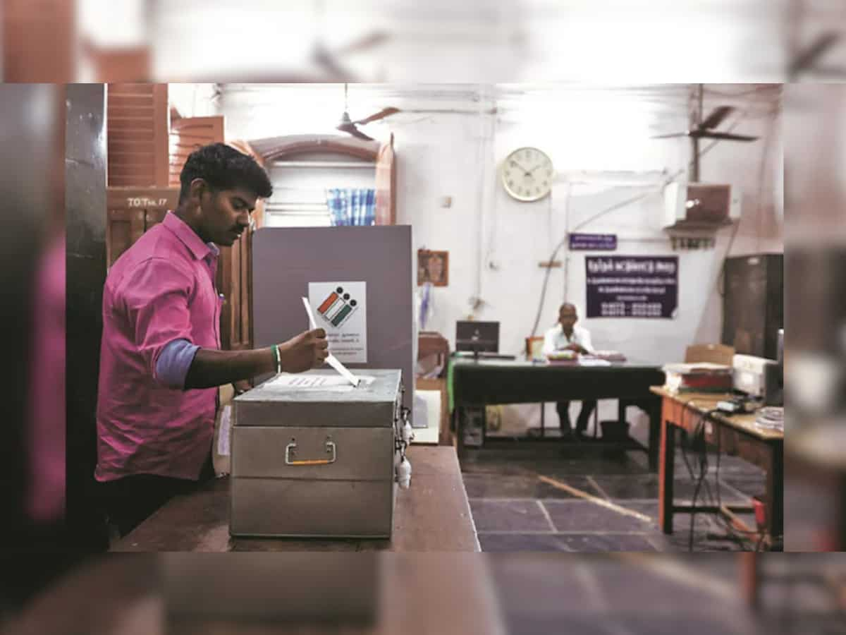 Lok Sabha polls 2024: Telangana records 61.16% voter turnout till 5 PM 