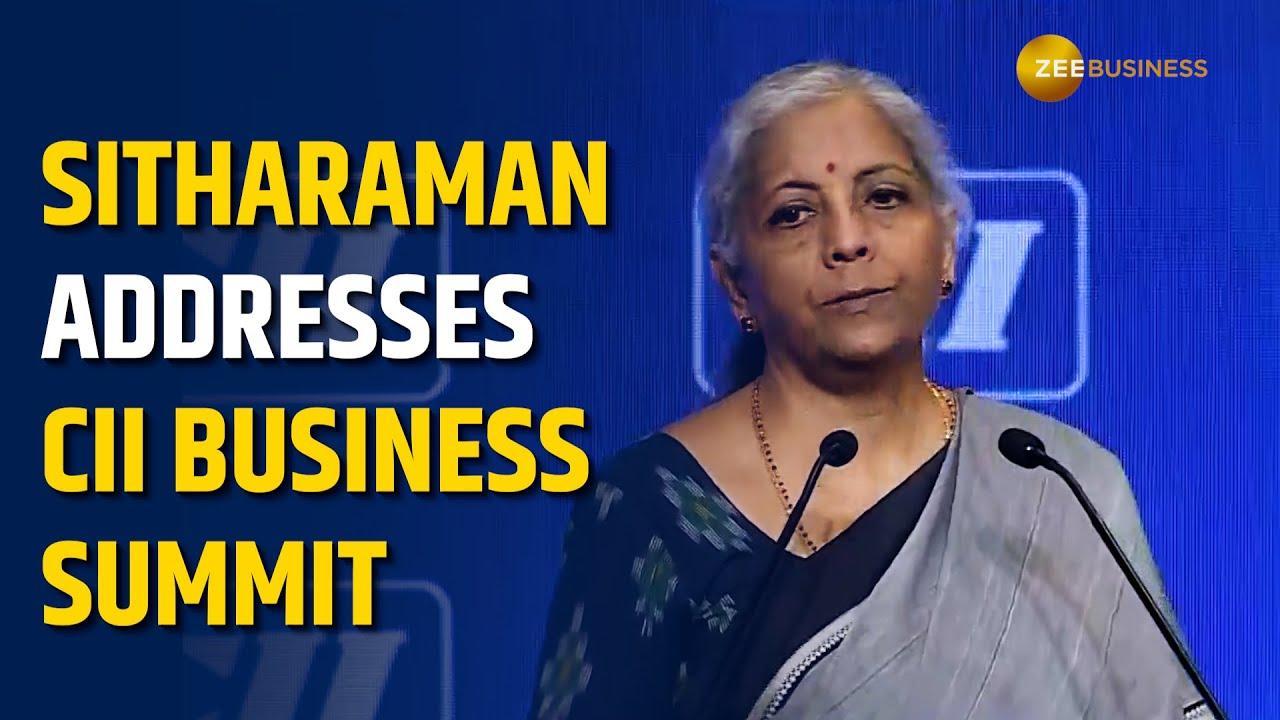 Finance Minister Nirmala Sitharaman Speaks at CII Annual Business