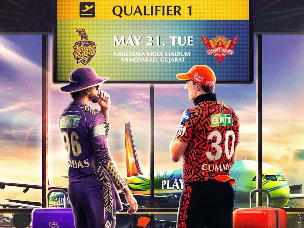 KKR vs SRH IPL 2024 Qualifier 1 Live Streaming: When and where to watch Kolkata Knight Riders vs Sunrisers Hyderabad match live free on TV mobile app online