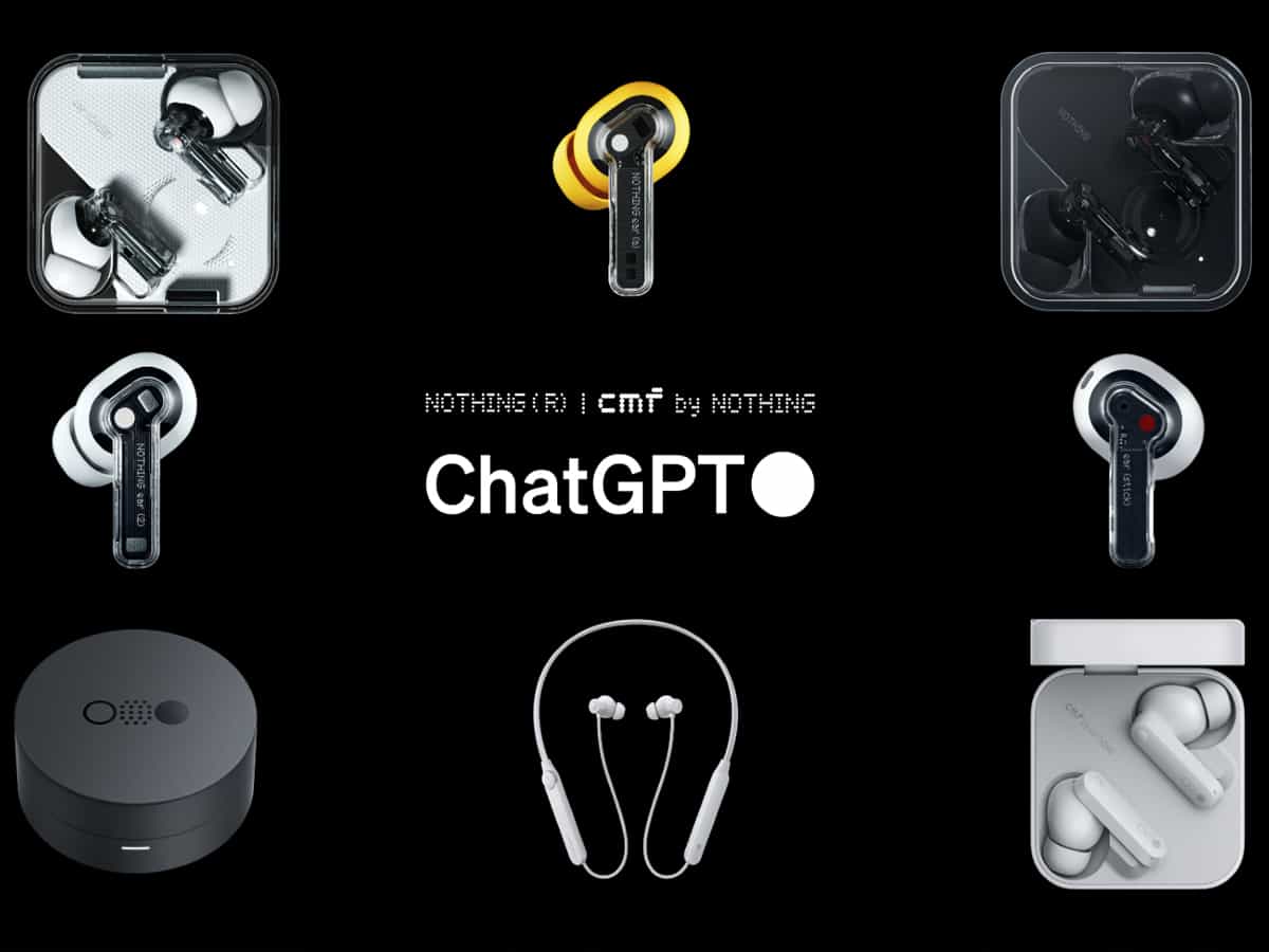 Pinch-to-speak to ChatGPT: Nothing introduces power of AI to all its earbuds – All you need to know