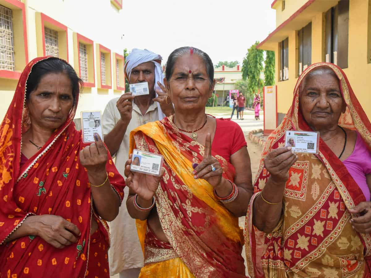 Lok Sabha Election Phase 6 Over 52 Polling Recorded In Eight Seats In