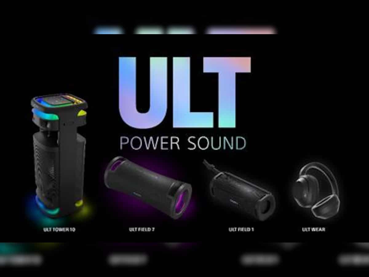 Sony ULT Power Sound headphone, speakers launched in India—Check specs, price, availability  ​