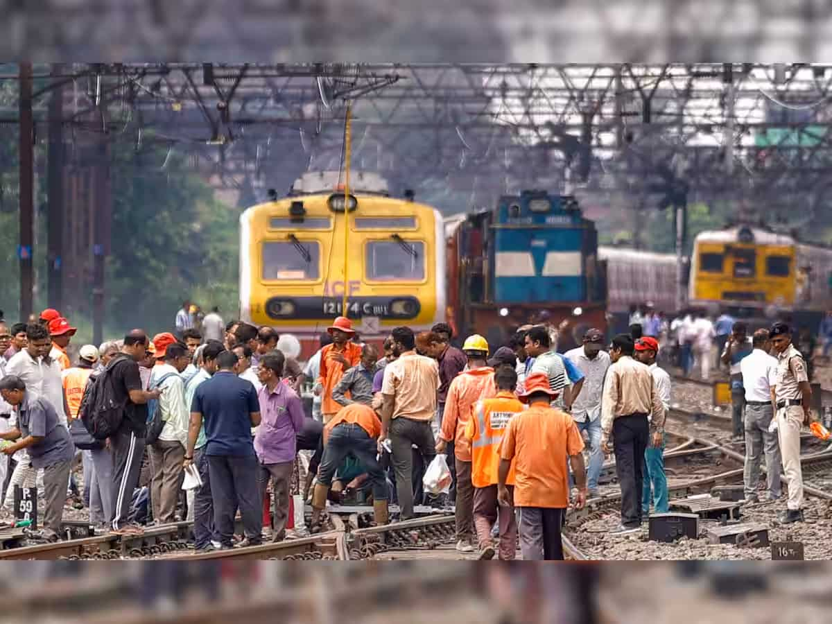 Maharashtra: Goods train derails near Palghar, rail services affected