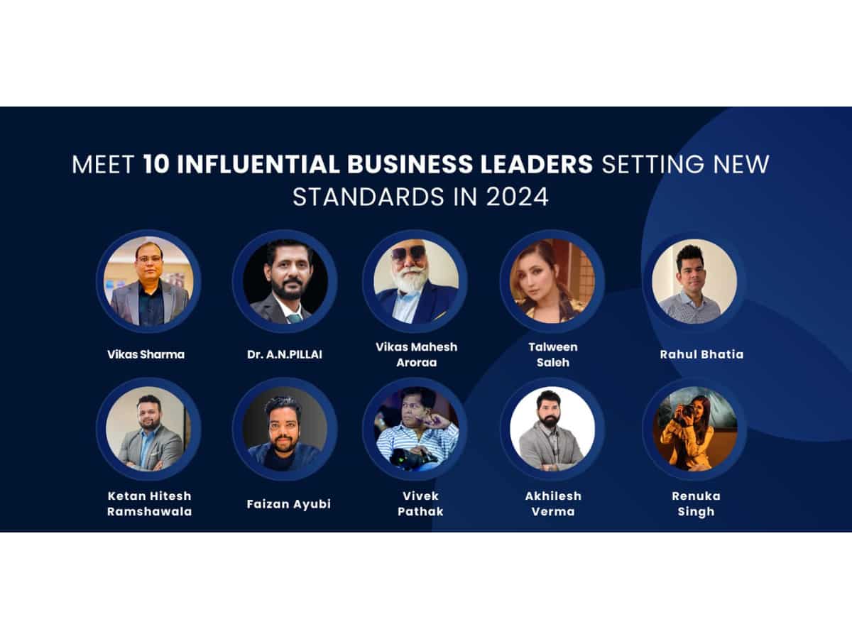 Meet 10 influential business leaders setting new standards in 2024