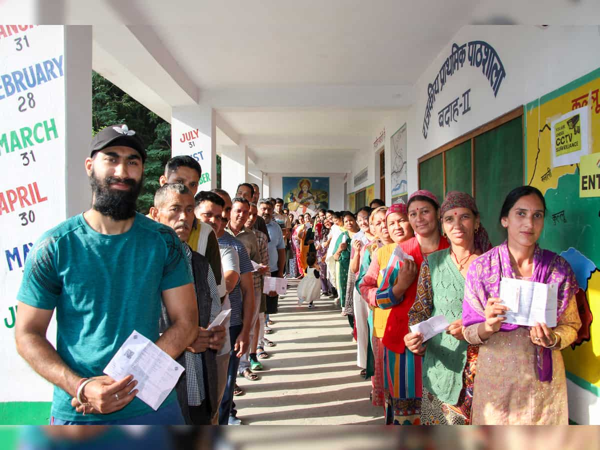 Lok Sabha Election Phase 7: Himachal records 14.35% polling in first two hours