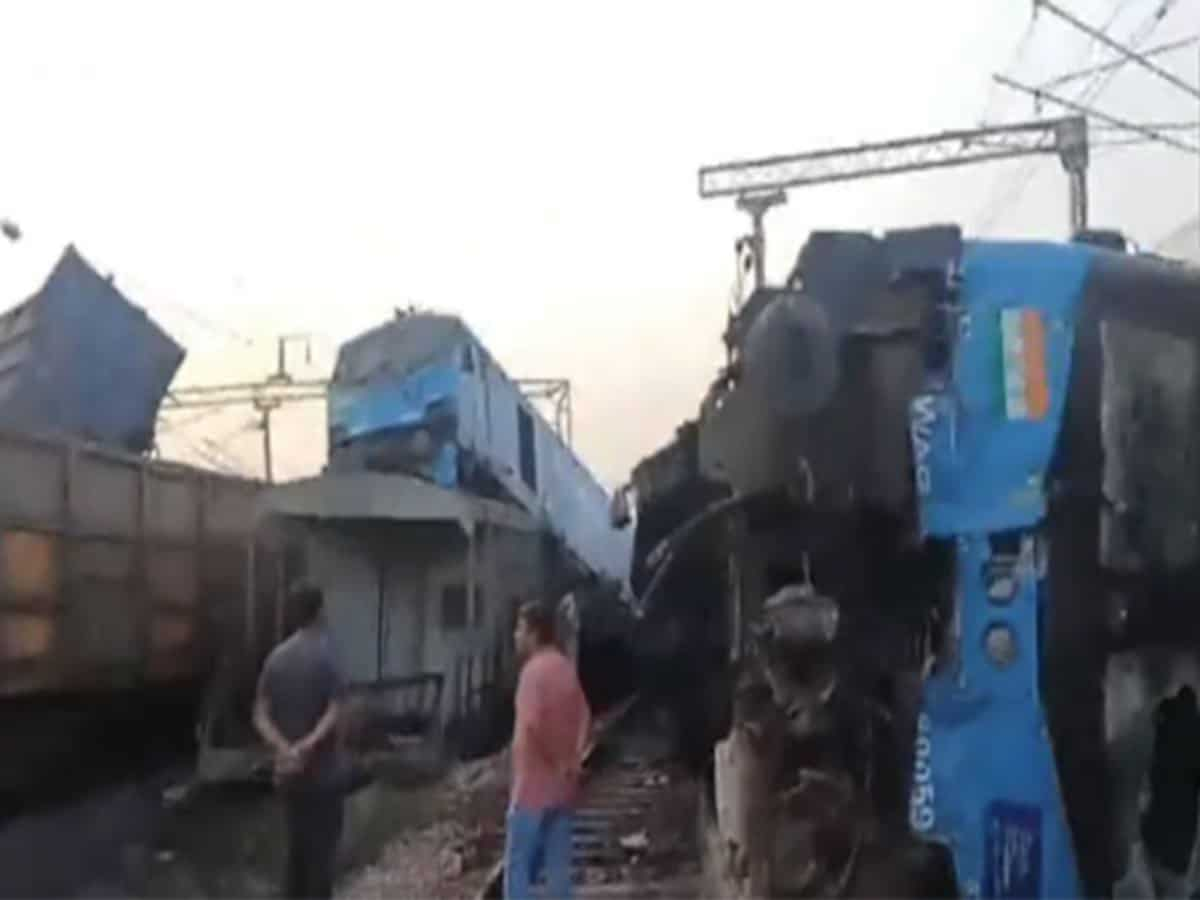 2 loco pilots injured as goods trains collide in Punjab