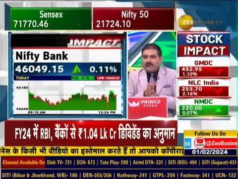 Which stock did Siddharth Sedani choose as Anil Singhvi's birthday special PICK?