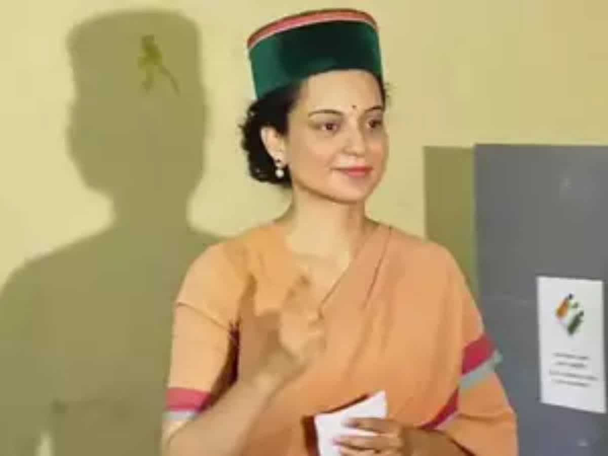 Lok Sabha 2024 results: Kangana Ranaut leads in Mandi says "someone else will have to pack their bags and leave"