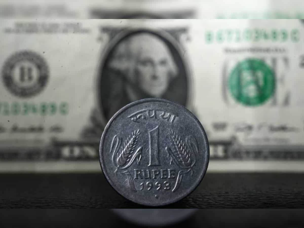 Rupee plunges 45 paise to close at 83.59 against US dollar, amid close LS contest