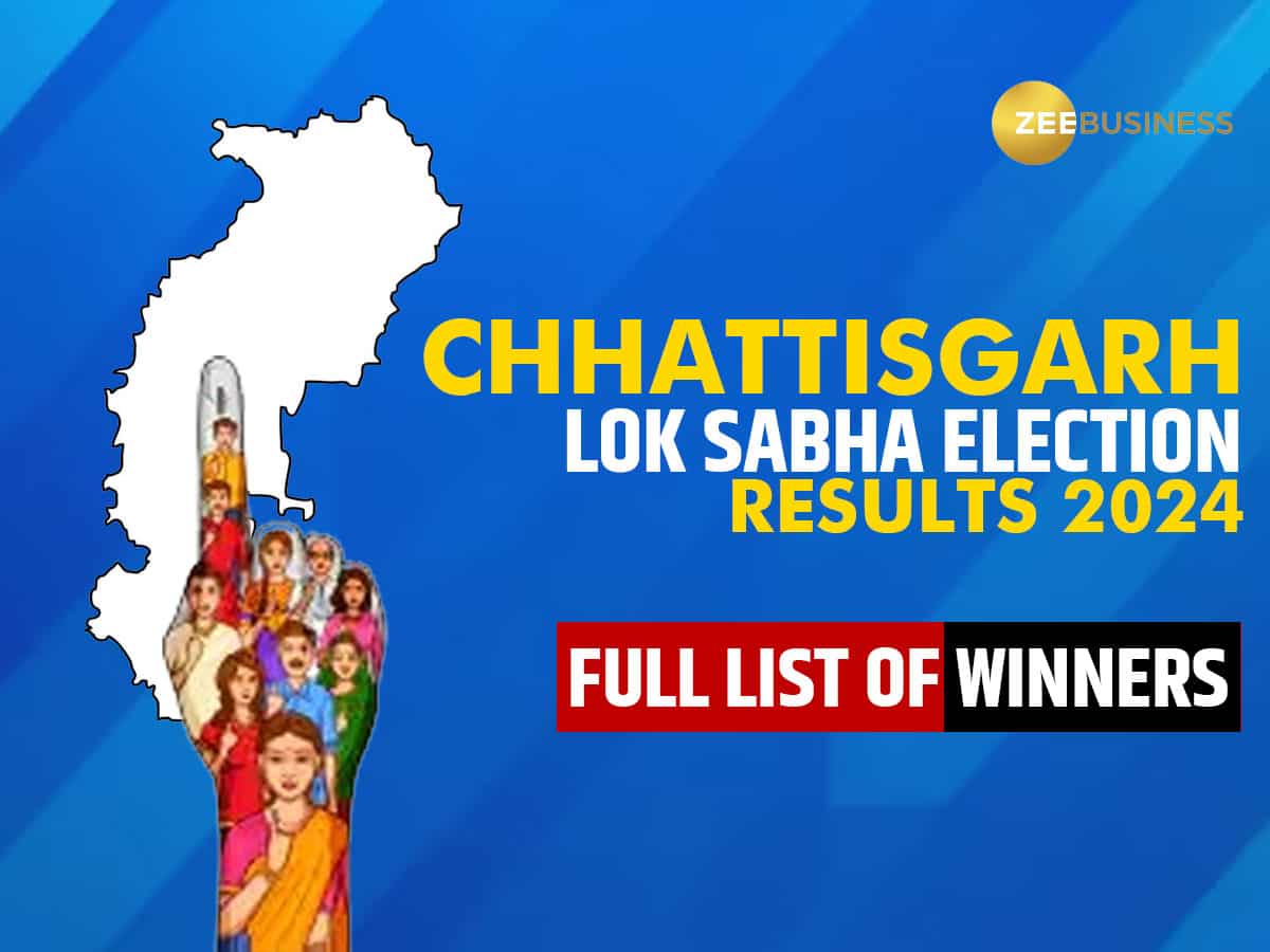 Chhattisgarh Lok Sabha Election Results Winners Full List 2024