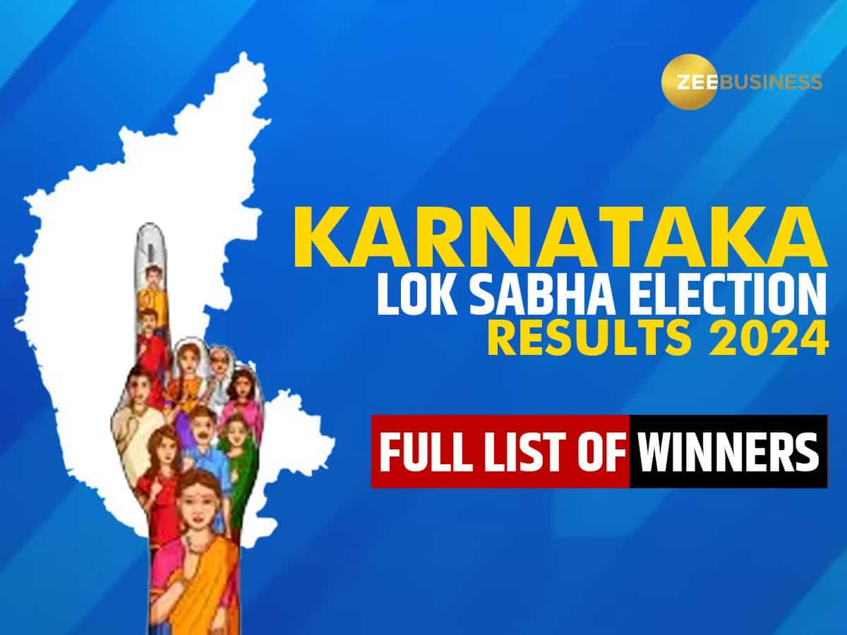 Karnataka Lok Sabha Election Results Winners Full List: Congress boosts seats tally to 9 in Karnataka, BJP gets 17 but loses ground Bengaluru