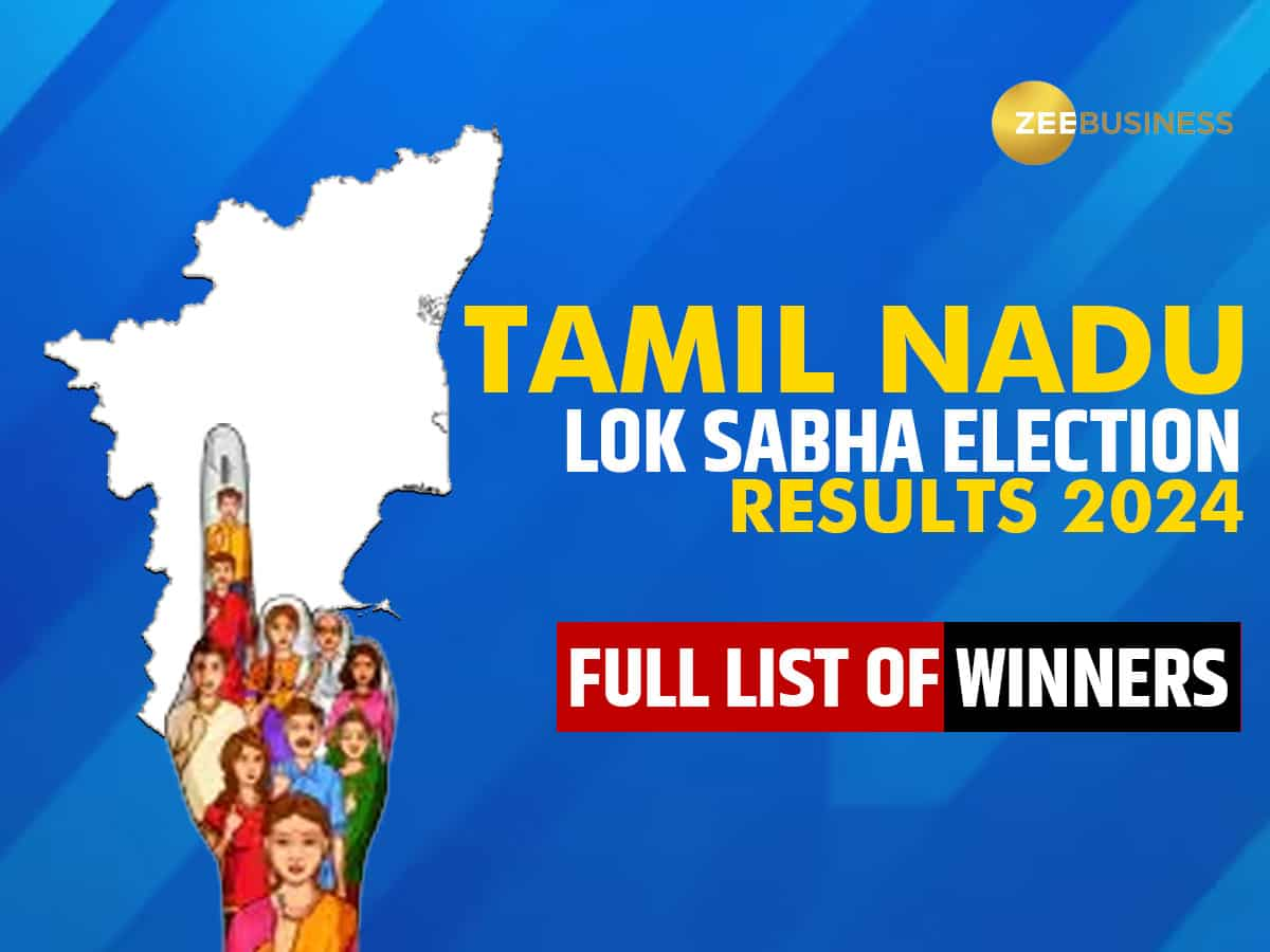 Tamil Nadu Lok Sabha Election Winners List 2024: DMK wins 22 seats, 9 constituencies go to INC; see list of winners