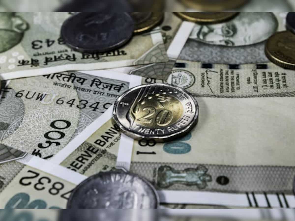 Rupee falls 5 paise to 83.49 against US
