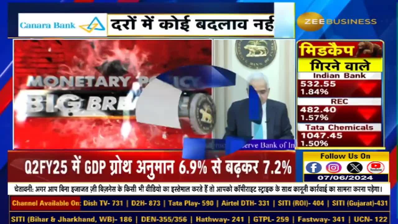 RBI Monetary Policy: Rupee will see less fluctuations in FY25