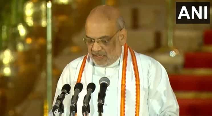 Amit Shah took oath 