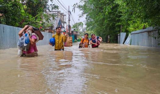 Manipur government to provide Rs 10,000 to every flood-affected family
