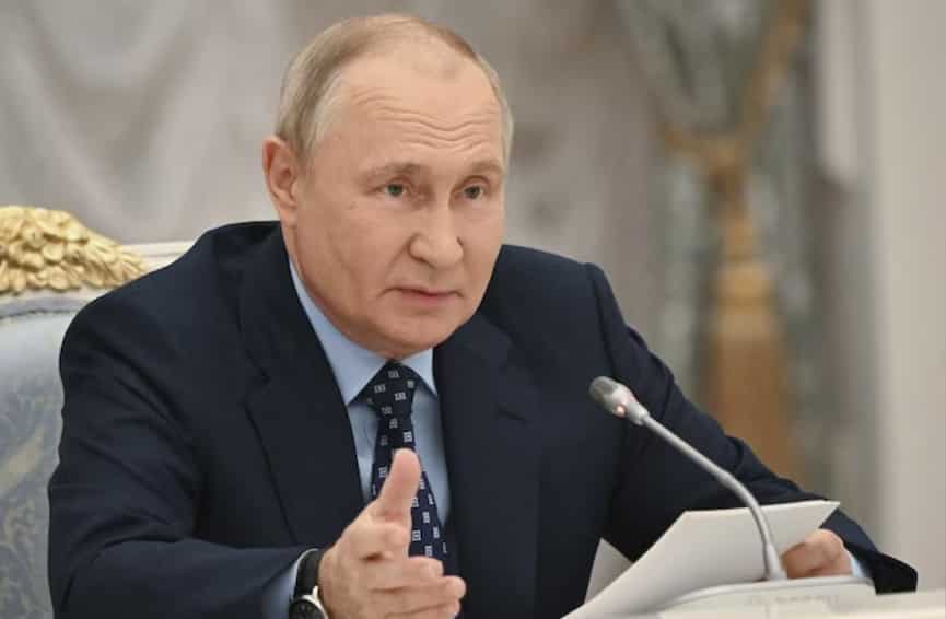 Russian President Putin demands Ukraine surrender four regions, abandon bid to join NATO to stop war