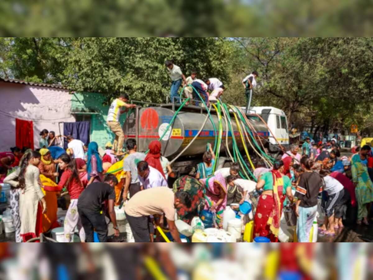 Water crisis: Delhi's Geeta colony receives increased tanker supply, other areas still struggle