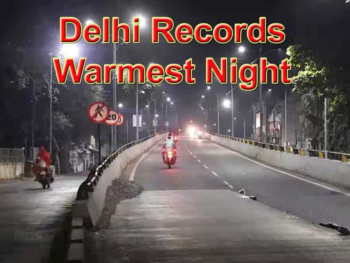 Delhi Temperature: National capital records warmest night in 12 years ...