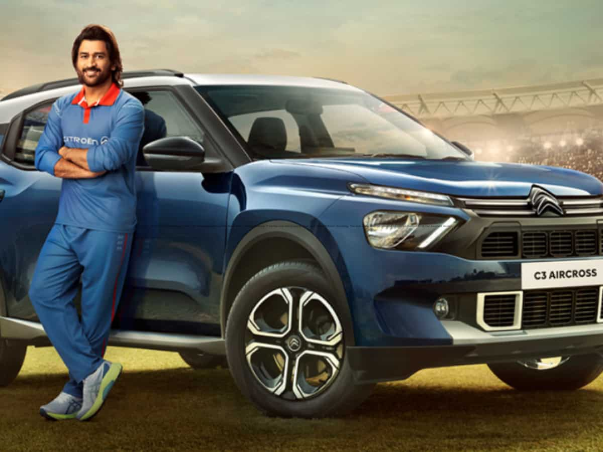 Citroen launches C3 Aircross 7 Dhoni edition priced at Rs 11.82 lakh