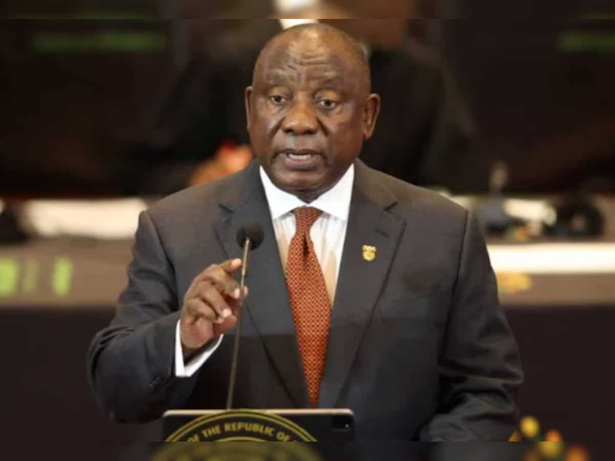 Cyril Ramaphosa takes oath of office for 2nd term as South Africa president