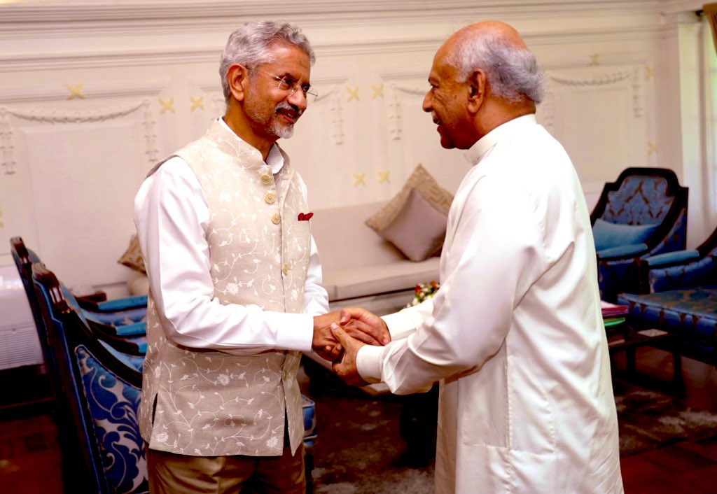 Jaishankar calls on Sri Lankan President Wickremesinghe