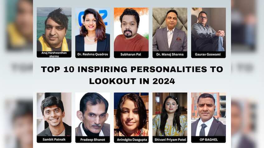 Top 10 inspiring personalities to lookout in 2024