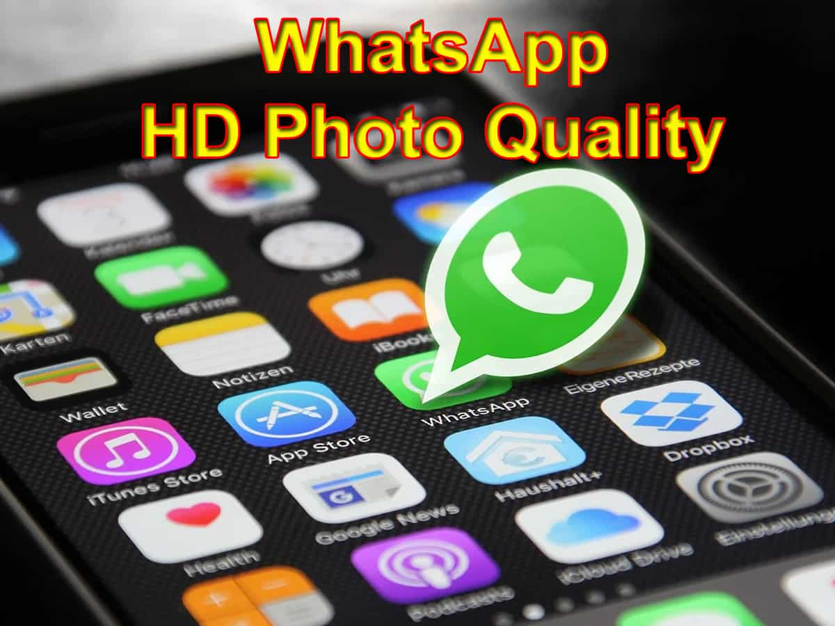 WhatsApp HD Photo: Manually select HD quality 