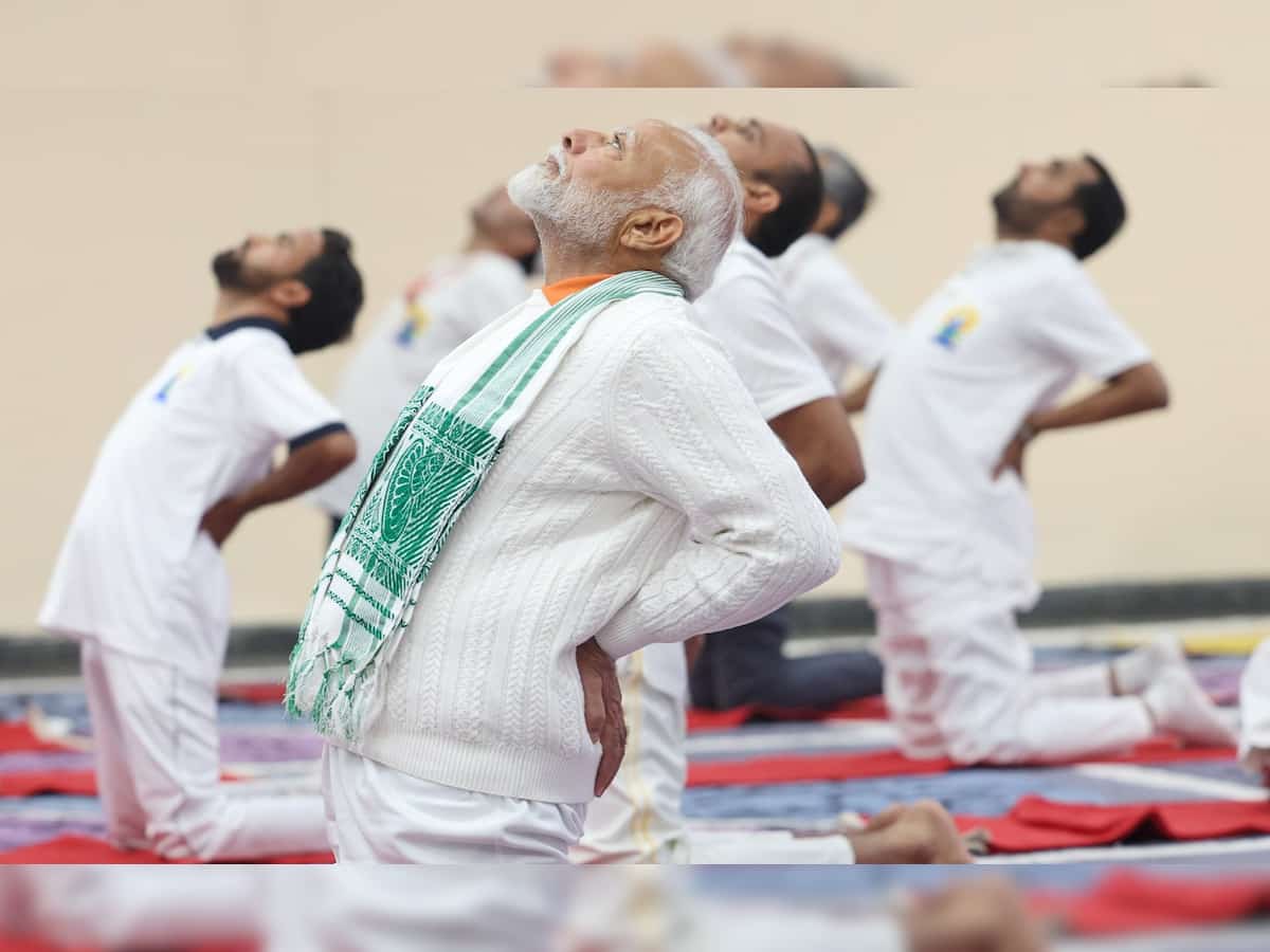 Yoga economy emerging, says PM Narendra Modi in Srinagar: Key highlights, top quotes from grand International Yoga Day celebration (with images)
