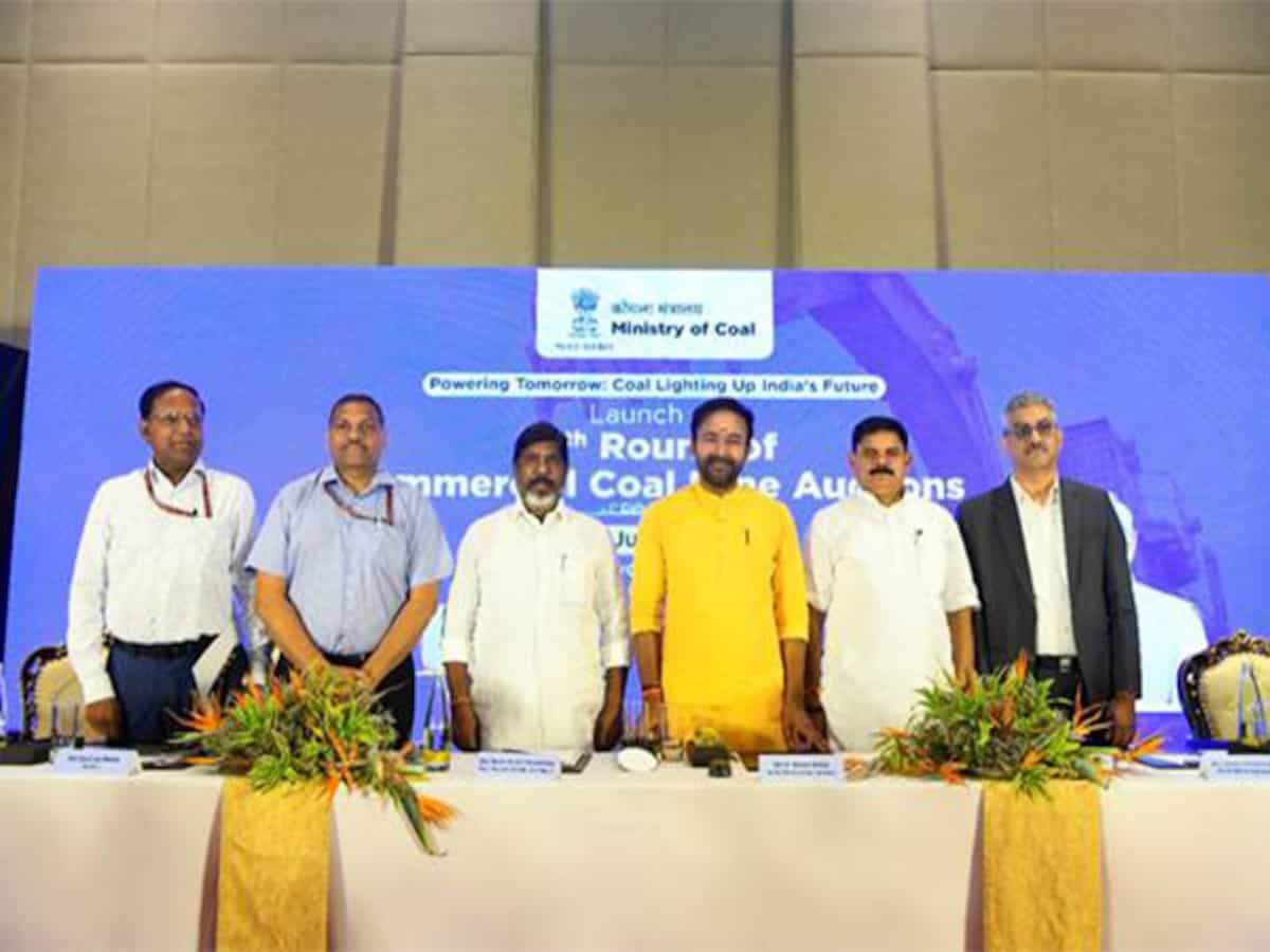 Union Minister G Kishan Reddy launches 10th tranche of commercial Coal Mine auctions