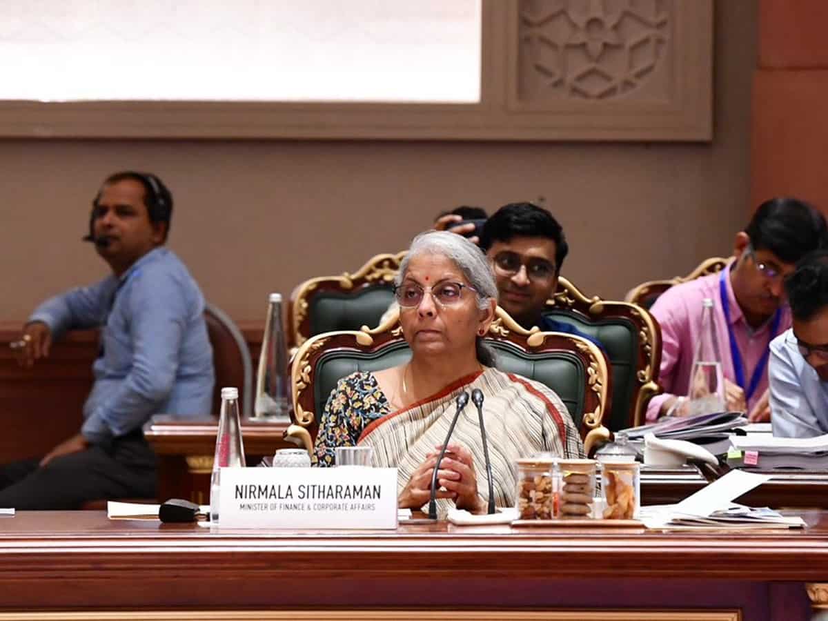 FM Sitharaman chairs pre-budget meeting with finance ministers of states, UTs; GST Council to meet later today