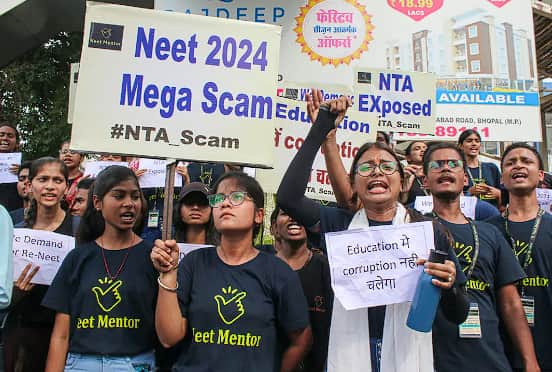 813 of 1,563 candidates awarded grace marks in NEET-UG appear for retest 