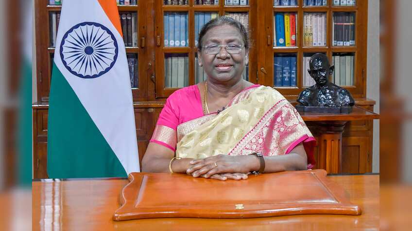Government will conduct feasibility studies for bullet train corridors in north, south, east: Droupadi Murmu