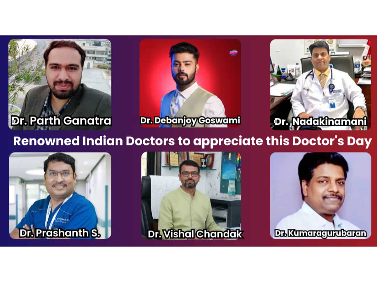 Renowned Indian Doctors to appreciate Doctor's Day 2024