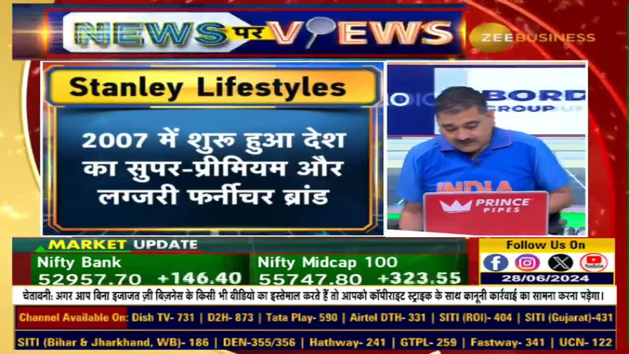  Stanley Lifestyles: Good listing at 34.13% premium, what is the company's plan regarding growth?