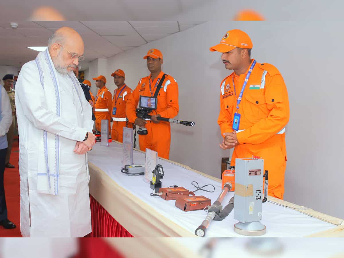 Government approves 40% risk allowance for NDRF rescuers: Minister Amit Shah