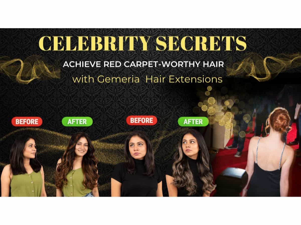 Celebrity Secrets: How stars achieve red carpet-worthy hair with extensions