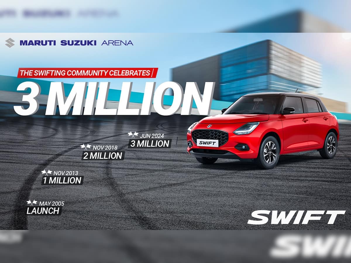 Maruti Suzuki Swift surpasses 3 million sales mark in India