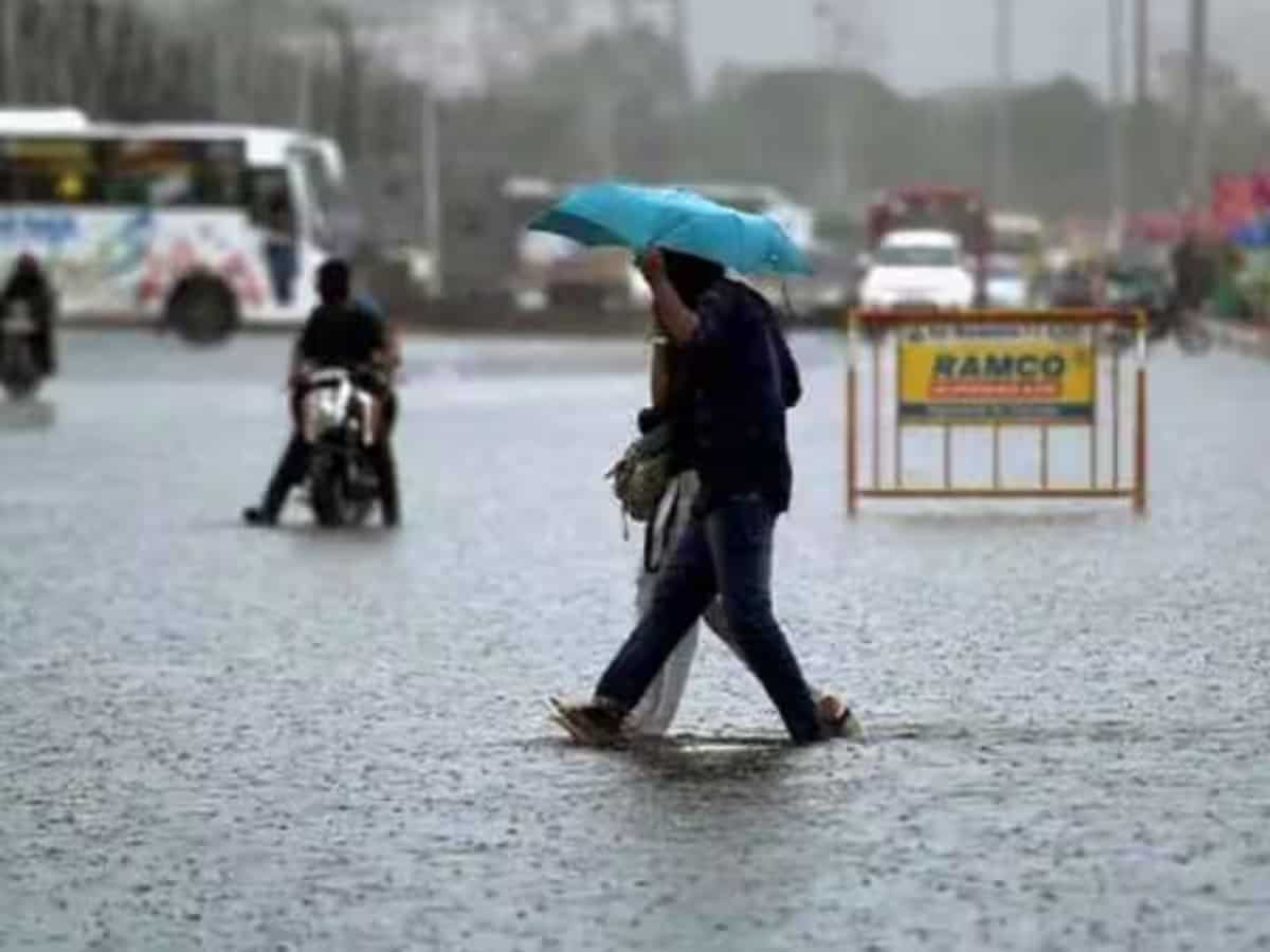 Heavy rainfall in Rajasthan Bandikui and Bhusawar receive 91 mm rainfall in 24 hours