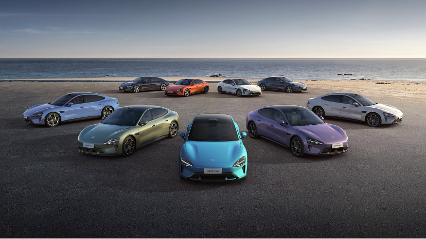 Xiaomi SU7 electric car showcased for first time