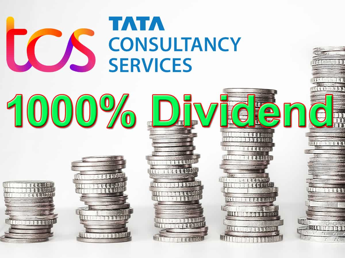 TCS Dividend 2024: IT major declares 1000% interim dividend - Check record date and other details 