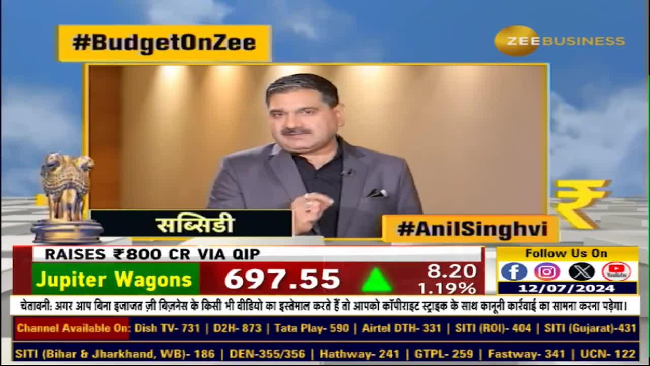  Understand from Anil Singhvi in ​​1 minute how "subsidy" shows the power of the government?