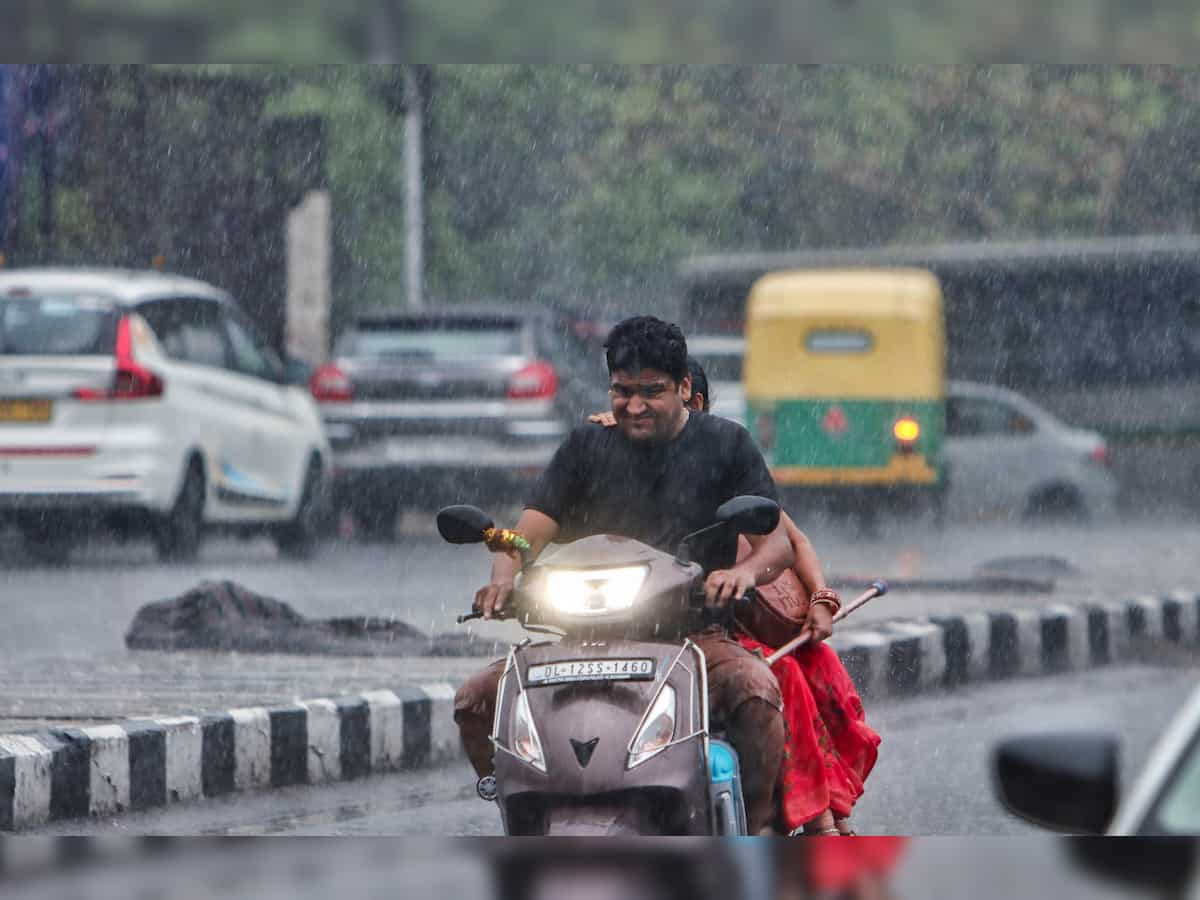 Delhi Weather Update: Rain lashes parts of national capital, many areas report waterlogging