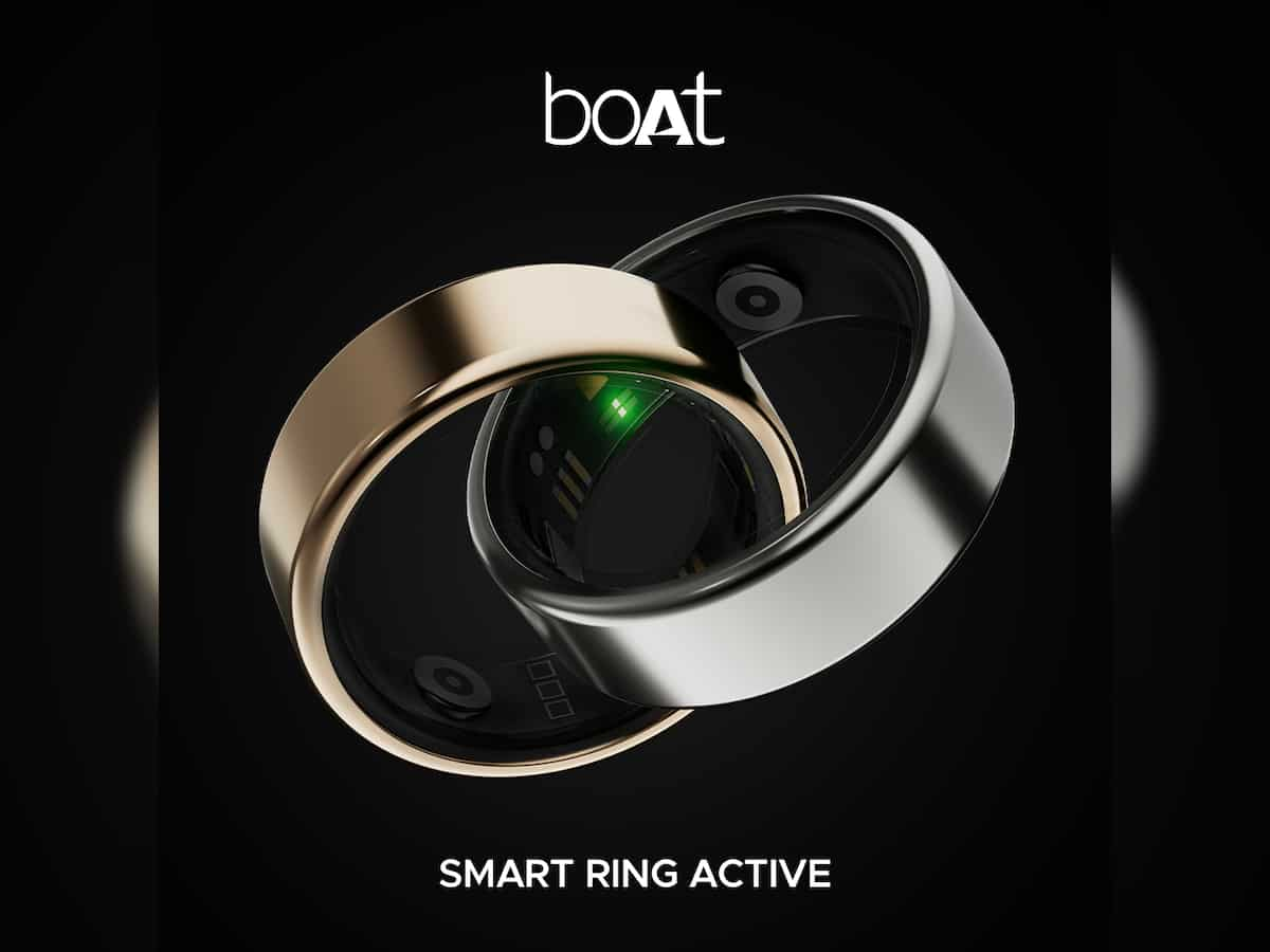 boAt Smart Ring Active: boAt Launches Smart Ring in India - Check price and other details  