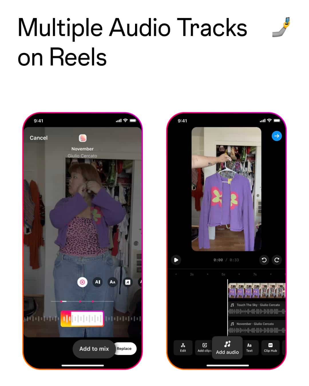 Instagram New Feature Update: Meta-owned platform introduces multi-audio tracks on reels