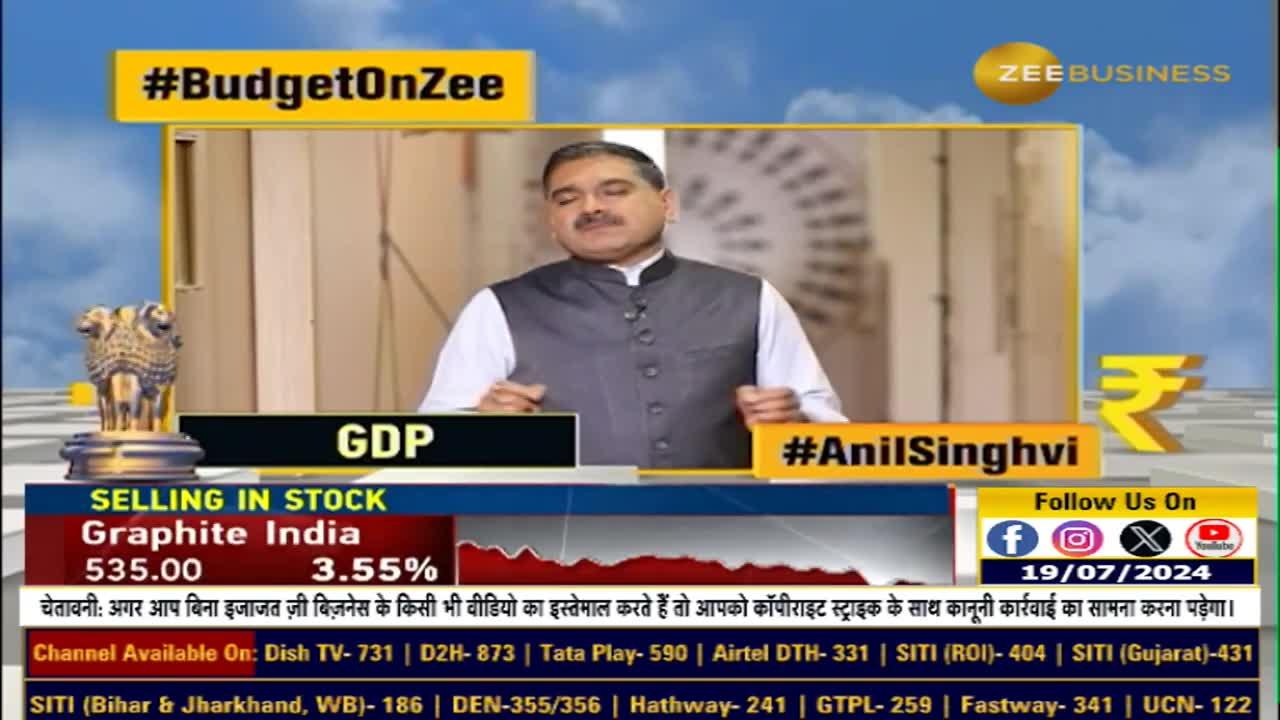 Understand from Anil Singhvi in ​​1 minute how important are the figures of "GDP growth" in the budget?